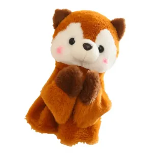 Интерактивная перчатка-кукла Animal Boxing Dog, плюшевая кукла, высота 30 см Bitter purchase