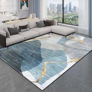 Saipos Ковер 160х230 см для гостиной/спальни в новом светлом люксовом стиле, простой поэтичный узор