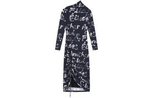 FILA Женские платья с длинными рукавами, цвет AlloverPrint