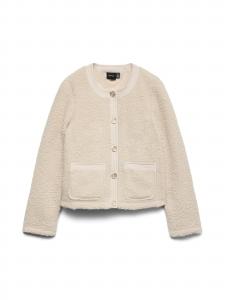 VERO MODA Межсезонная куртка 'VMESPRESSO' в цвете Cream, Light Beige