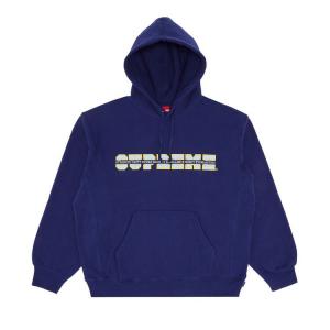 Толстовка Supreme Collegiate Acronym Hooded Sweatshirt, Dark Royal