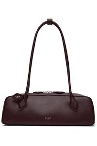 Alaïa Сумка среднего размера "le teckel" бордового цвета