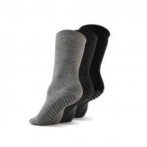 Женские носки Crew с захватами (упаковка из 3 шт.) Gripjoy, серый