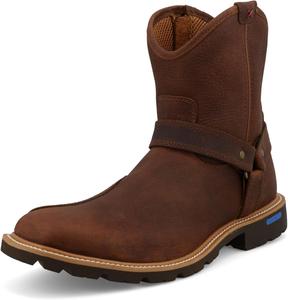 Ботинки Twisted X Men's 8 Tech X, широкий квадратный носок с CellStretch и Tech X, коричневый