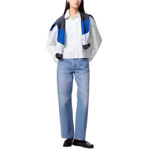 UNIQLO Джинсы JW Anderson SS25 женские синие