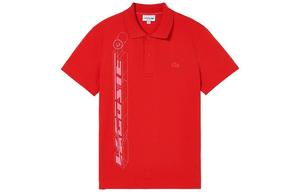 Рубашка поло мужская красная Lacoste, красный