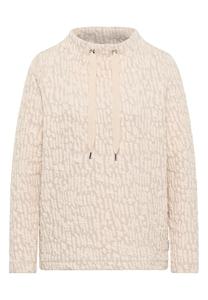 CECIL Лонгслив в бежевом, телесном цвете