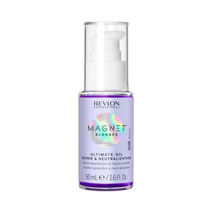 Масло для волос magnet anti pollution blondes ultimate hair oil - repair & neutralization Revlon Professional, объем 50 мл