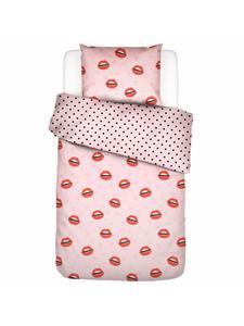 Essenza Постельное белье Kiss my Sass в розовом цвете
