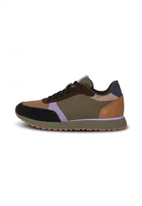 Кроссовки ronja trainers Woden, Dark Olive Orchid