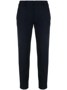 Blanca Vita укороченные брюки строгого кроя, синий