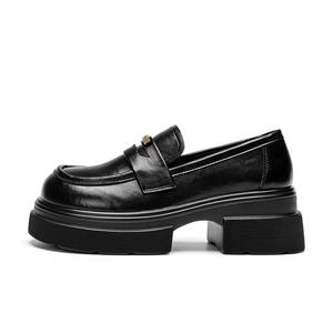 EXULL Q Лоферы 6 см женские черные