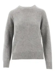 Шерстяной свитер Emporio Armani, серый