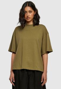 Базовая футболка Heavy Slit Urban Classics, цвет tiniolive