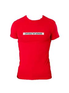 Футболка орел Emporio Armani, красный