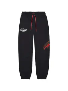 Спортивные брюки с мотивом акулы Sprayground, черный