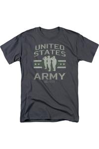 Футболка с коротким рукавом для взрослых US ARMY США US ARMY Gildan, цвет charcoal