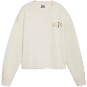 Толстовка ess+ class act crew fl Puma, цвет alpine snow