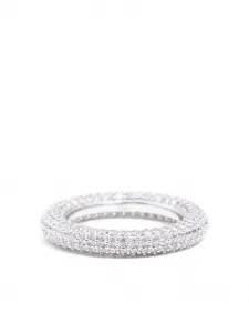 Кольцо с кубическим цирконием Izabel Display, серебристый