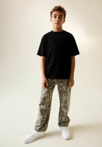 Джинсы свободного кроя с принтом по всей поверхности Next, Denim Brown