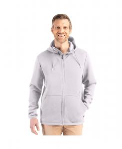 Мужская куртка Roam Epic Comfort на молнии с капюшоном из переработанных материалов Cutter & Buck, Solitare