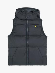 Детский стёганый жилет из рипстопа Lyle & Scott, Navy