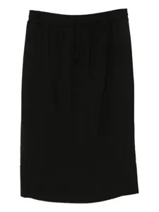 Юбка миди с кулиской colville, черный