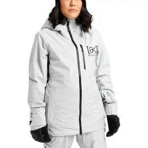 Женская лыжная куртка AK UPSHIFT GORETEX 2L BURTON, светло-серый