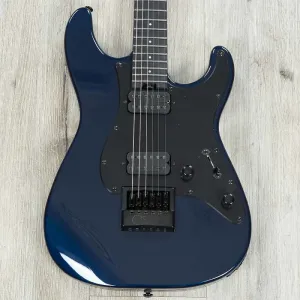 Гитара Charvel Pro-Mod Plus So-Cal Style 1 HH EVTN6, гриф из эбенового дерева, цвет Midnight Blue