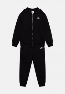 Теплый Club Tracksuit Unisex Set Nike, черный/белый