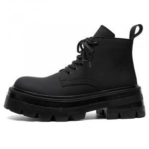 Cachiotti КАЦЯОДИ Короткие мартинсы мужские черные, цвет Black