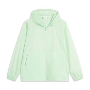 Li-Ning LiNing Sports Life Collection Тренч Женский Светлый Неоновый Зеленый