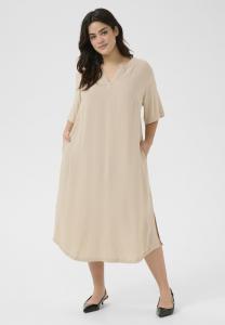 Повседневное платье MILLE KAFTAN Kaffe Curve, песочный
