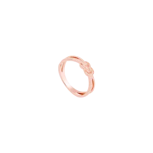 Кольцо Fred Chance infinie из розового золота и бриллиантов