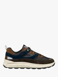 Spherica 4x4 ABX замшевые кроссовки со шнуровкой Geox, Dark Brown/Navy