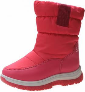 Зимние теплые ботинки для малышей, водонепроницаемые, удобные, с нескользящей подошвой, для холодной погоды, утепленные, для прогулок на улице Generic, Hot Pink