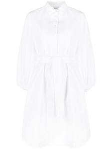 P.A.R.O.S.H. платье-рубашка с длинными рукавами и поясом, белый