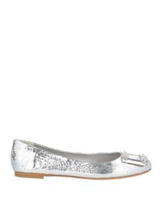 Балетки Casadei, серебряный