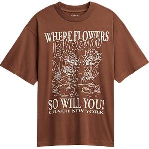 Футболка Umber COACH, коричневый