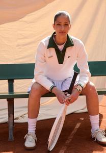 Толстовка Lacoste Sport ZIP HERITAGE, Flour/Green/Off-White