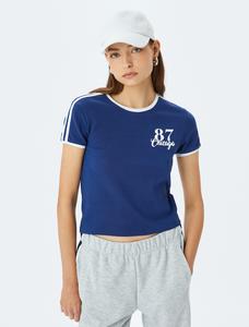 Рубашка Koton, темно-синий