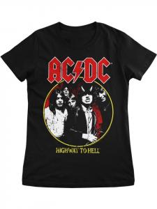 Футболка Highway To Hell 1979 Tour Girly Tee AC/DC, черный