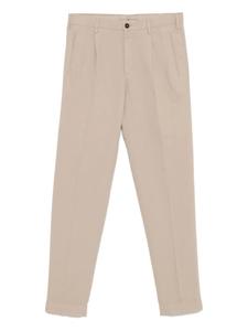 Брюки со складками Incotex, нейтральный
