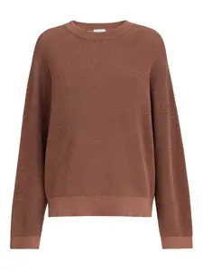 Свитер с блестками Brunello Cucinelli, оранжевый