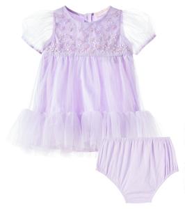 Комплект Baby Orchid Radiance из платья и панталон Tutu Du Monde, Pastel Lilac