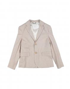 Блейзер для мальчиков Eleventy, бежевый