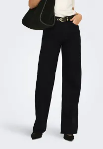 Onljuicy hohe taille wide leg Only, Black