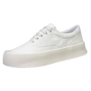 ZUOSAISI Водонепроницаемые и дышащие легкие низкие парусиновые туфли, увеличивающие рост, мужские, белые