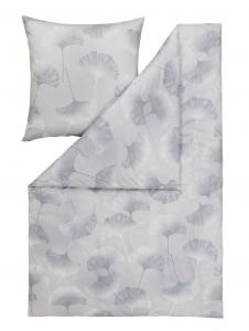 Постельное белье Estella Мако интерлок трикотаж Isabella цвет платина размер 135х200см+80х80см