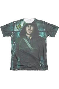 Футболка Arrow Two Sides для взрослых из полиэстера/хлопка с коротким рукавом Gildan, белый